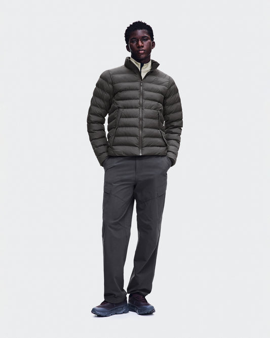 On Men's Ascent Puffer Jacket in Espresso
