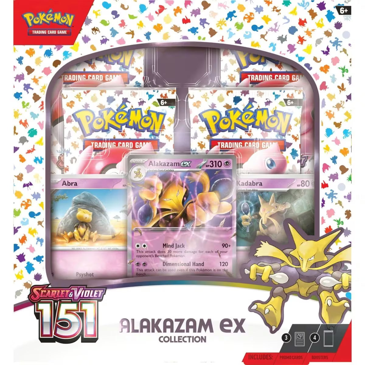 Pokémon Trading Card Game: Scarlet & Violet 151 – Alakazam EX Collection