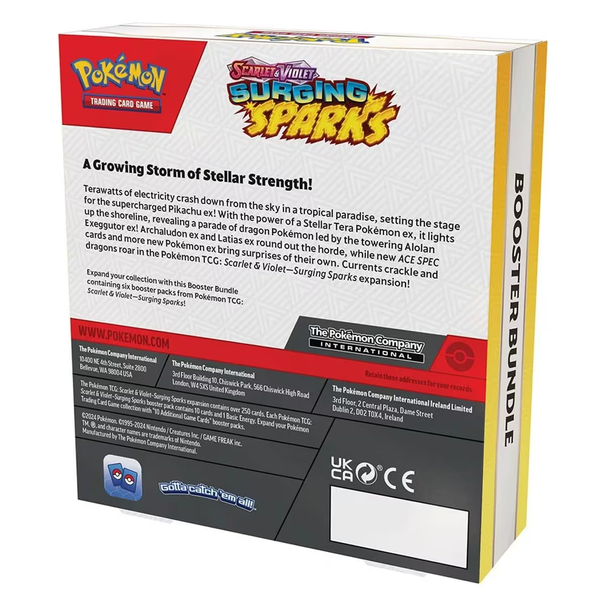 uk surging sparks booster box Pokémon TCG Scarlet & Violet Surging Sparks Booster Bundle