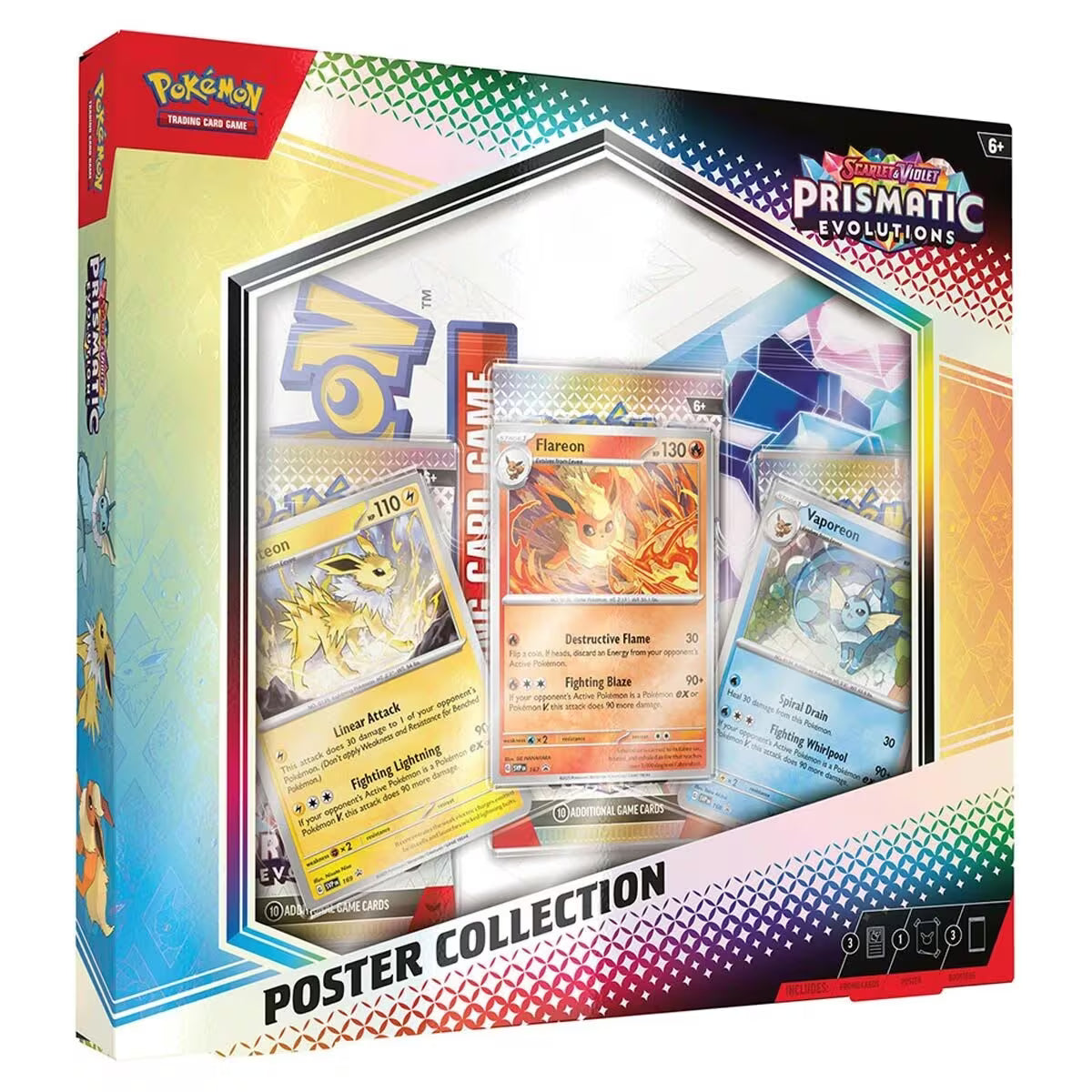 Pokémon TCG: Scarlet & Violet — Prismatic Evolutions Poster Collection