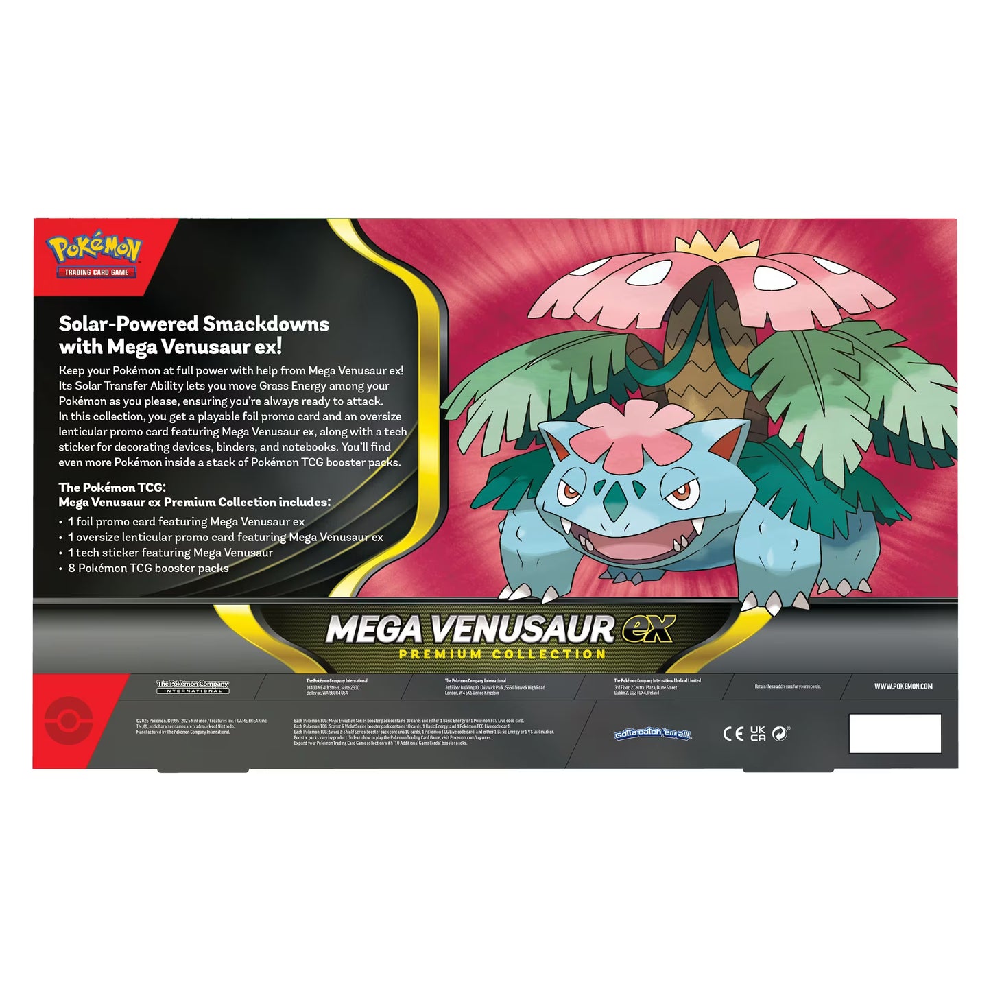 Pokémon TCG: Mega Venusaur ex Premium Collection – LaceUpClub