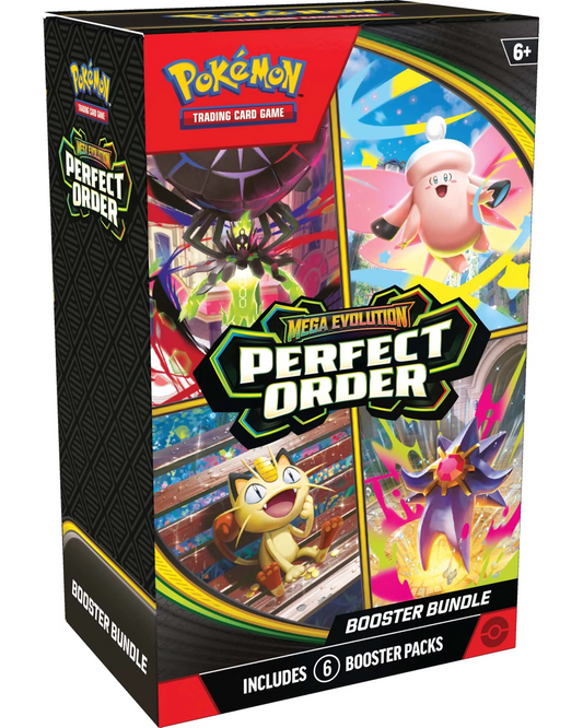 Pokémon TCG Mega Evolution Perfect Order Booster Bundle