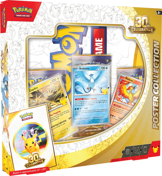 Pokemon TCG: 30th Celebration - Poster Collection (Pre-Order)