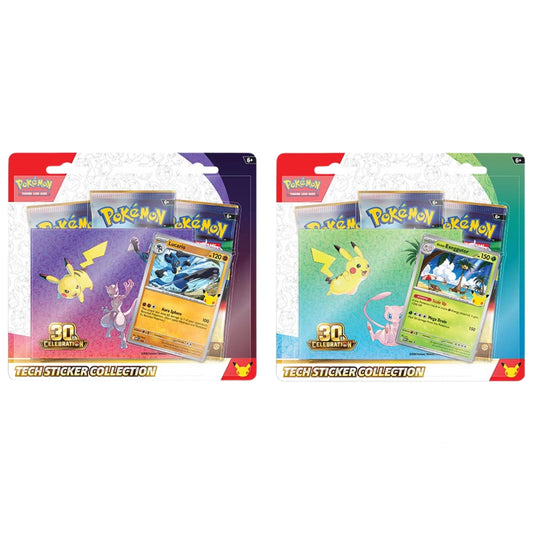 Pokemon TCG: 30th Celebration - Tech Sticker Collection (Pre-Order)