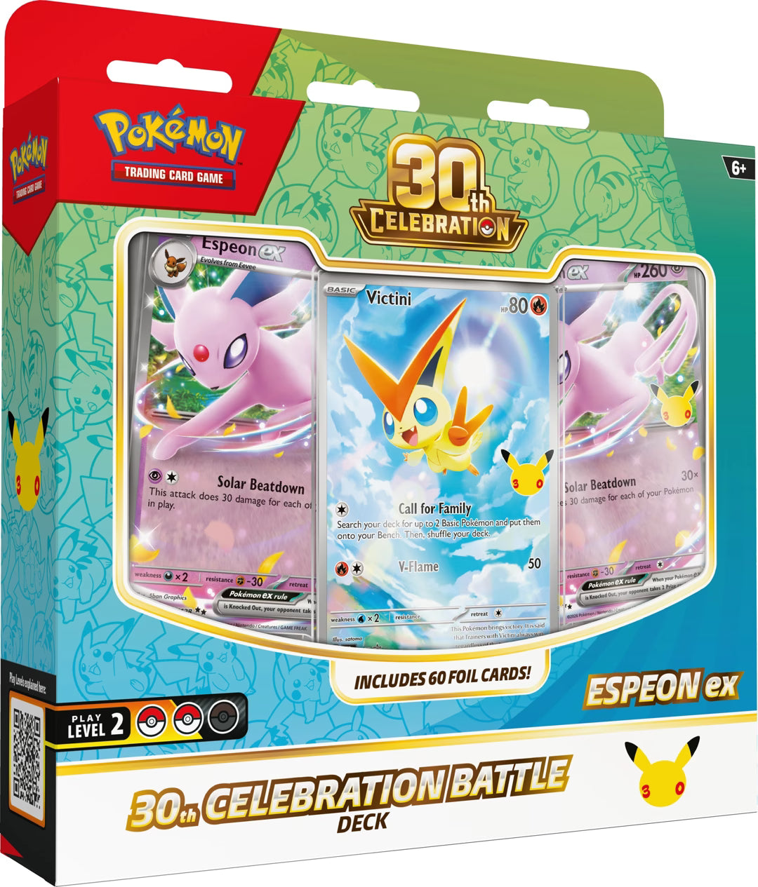 Pokemon TCG: 30th Celebration Battle Deck Assorted (Pre-Order)