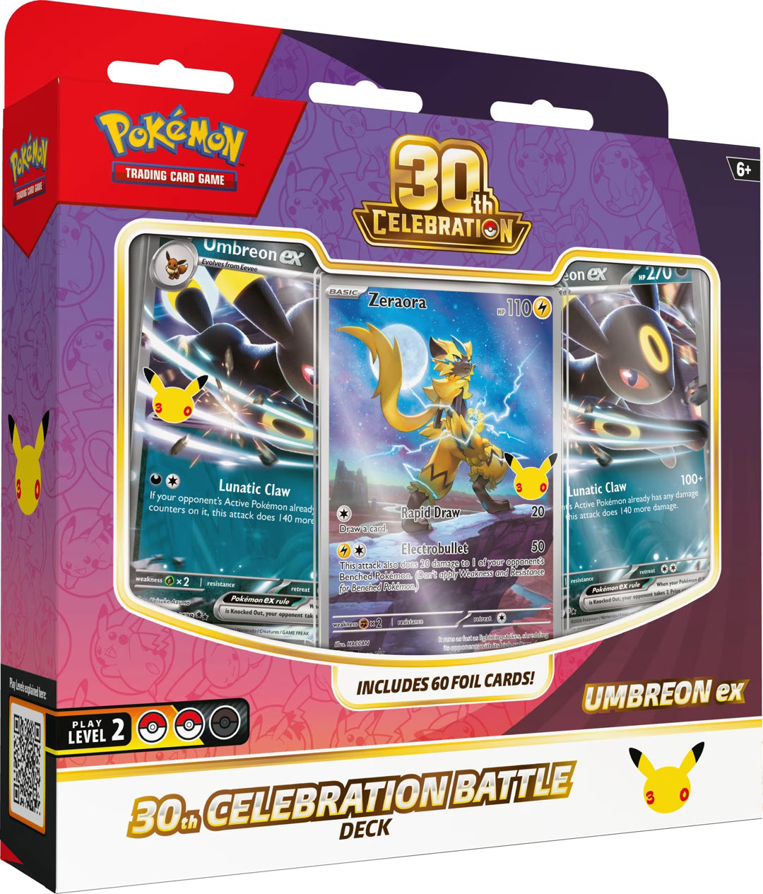 Pokemon TCG: 30th Celebration Battle Deck Assorted (Pre-Order)