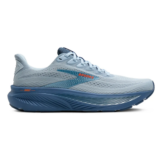 Brooks Ghost 17 Men Running Shoes – Skyway/Moonlight