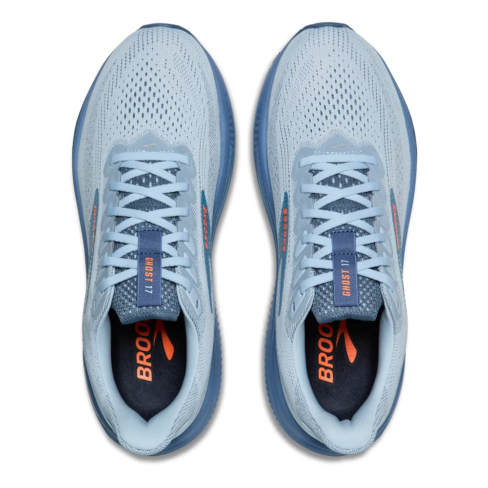 Brooks Ghost 17 Men Running Shoes – Skyway/Moonlight