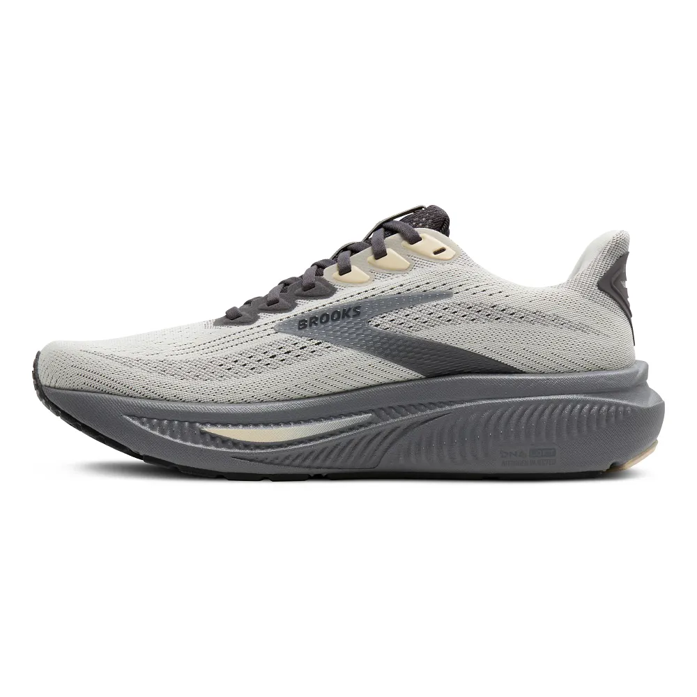Brooks Ghost 17 Men Running Shoes – Vaporous Grey/Primer