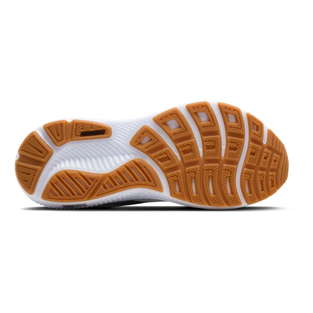 Brooks Ghost 17 Men Running Shoes – White/Black Tea