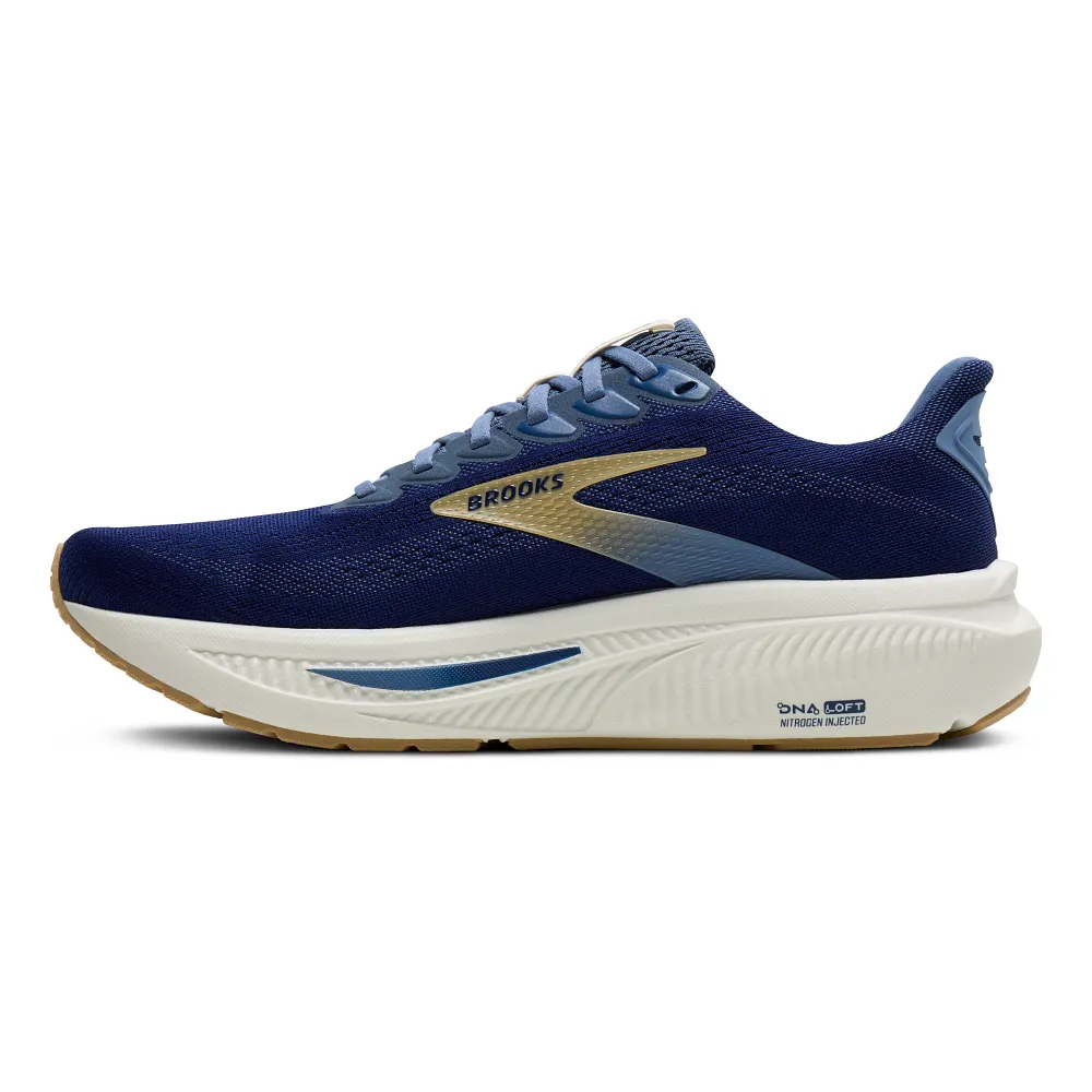Brooks Ghost 17 Men Running Shoes – Blue/Moonlight