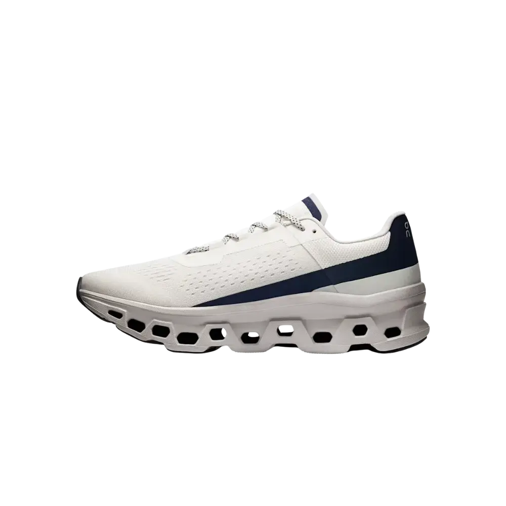 On Cloudmonster – On Running Cloudmonster Ivory Midnight