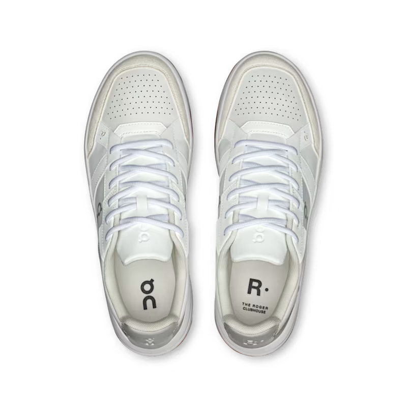 On THE ROGER Clubhouse Men's Shoes - All White