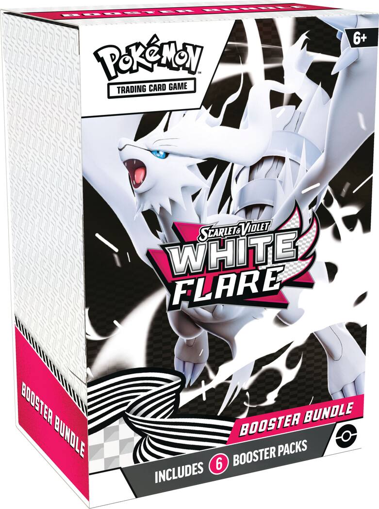 Pokémon TCG Scarlet & Violet—White Flare Booster Bundle (6 Packs)
