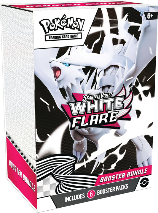 Pokémon TCG Scarlet & Violet—White Flare Booster Bundle (6 Packs)