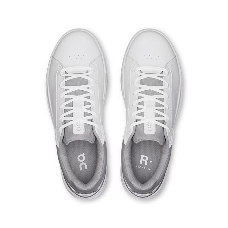 On THE ROGER Advantage Men's Shoes - White Ore