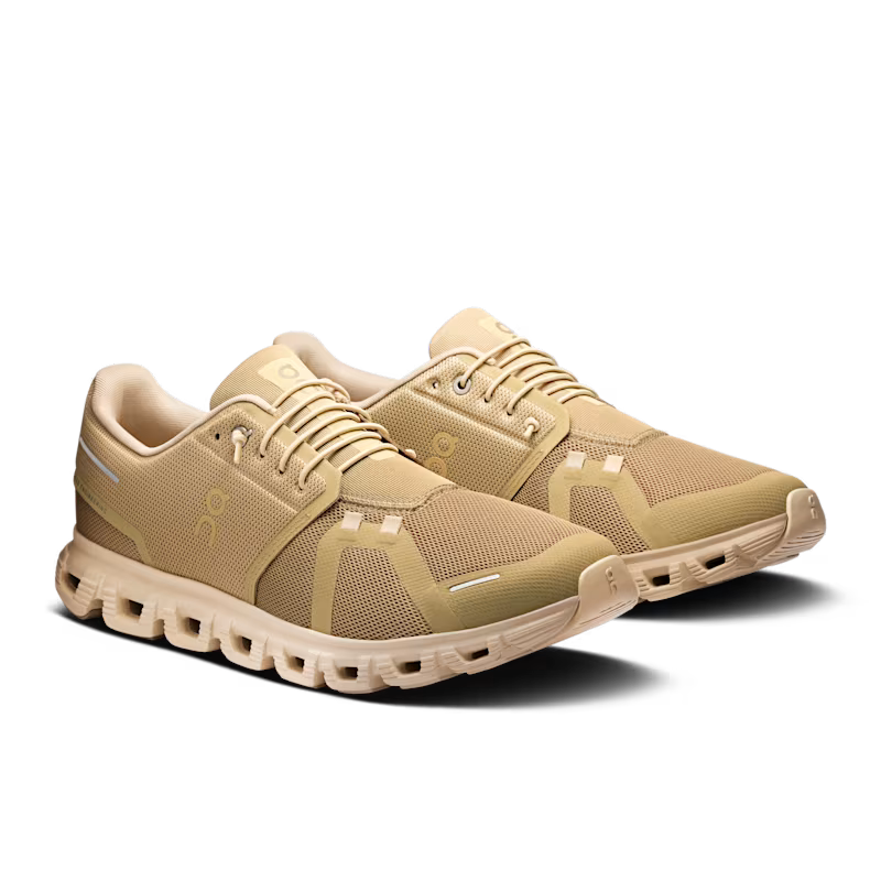 On Running Cloud 6 Men's Shoes - Chai Sand