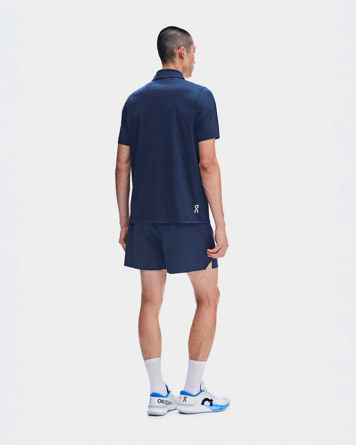 On Men's Court Polo Inkwell – official product gallery image 3
