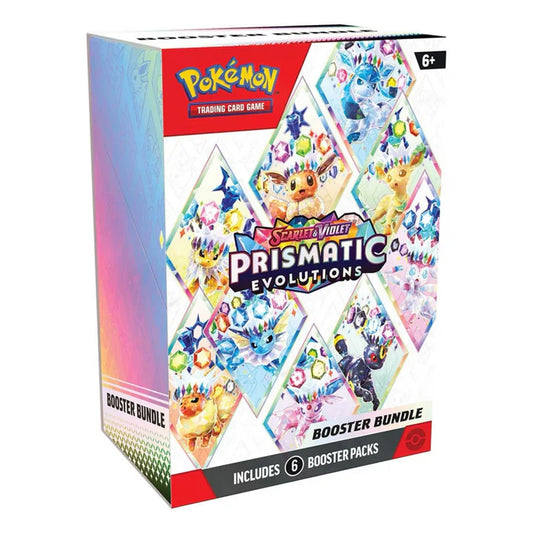 Pokémon TCG Scarlet & Violet 8.5: Prismatic Evolutions Booster Bundle