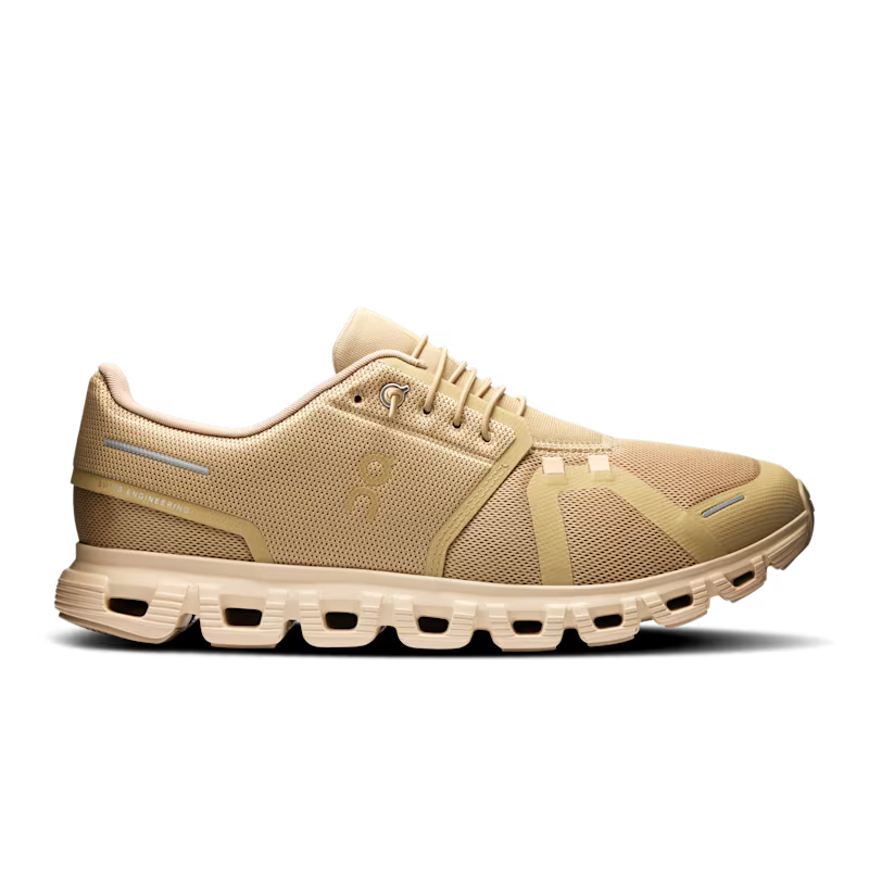 On Running Cloud 6 Men's Shoes - Chai Sand