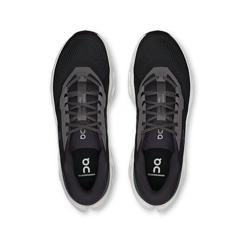 On Cloudrunner 3 Men's Shoes - Black Ivory