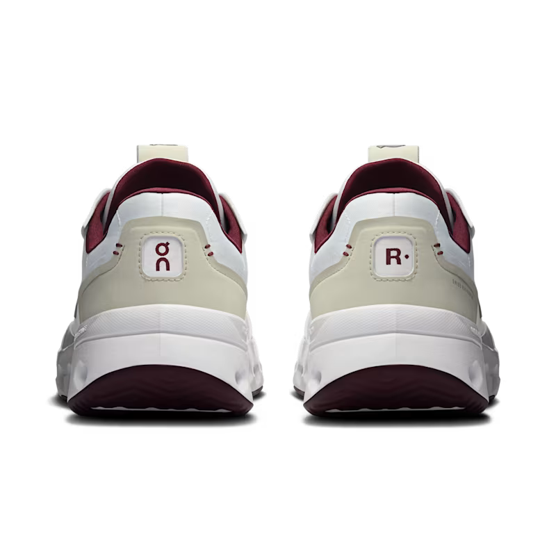 On The Roger Wildcard Men's Shoes - Ivory Maroon