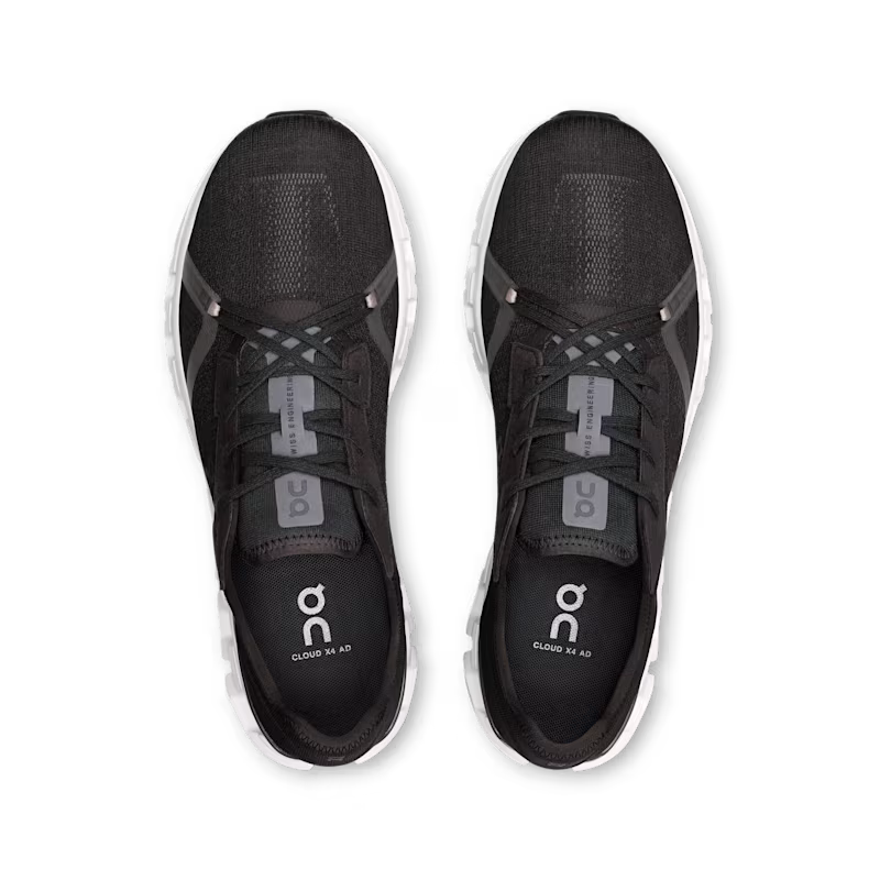 On Cloud X 4 AD Men's Shoes - Black Asphalt