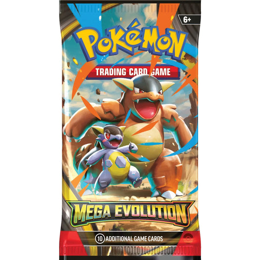 Pokémon TCG Mega Evolution Single Booster Pack – Rare Cards & New Expansion