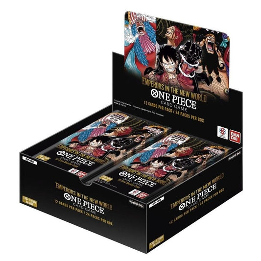 ONE PIECE CARD GAME OP-09 Emperors in the New World Booster Box – English