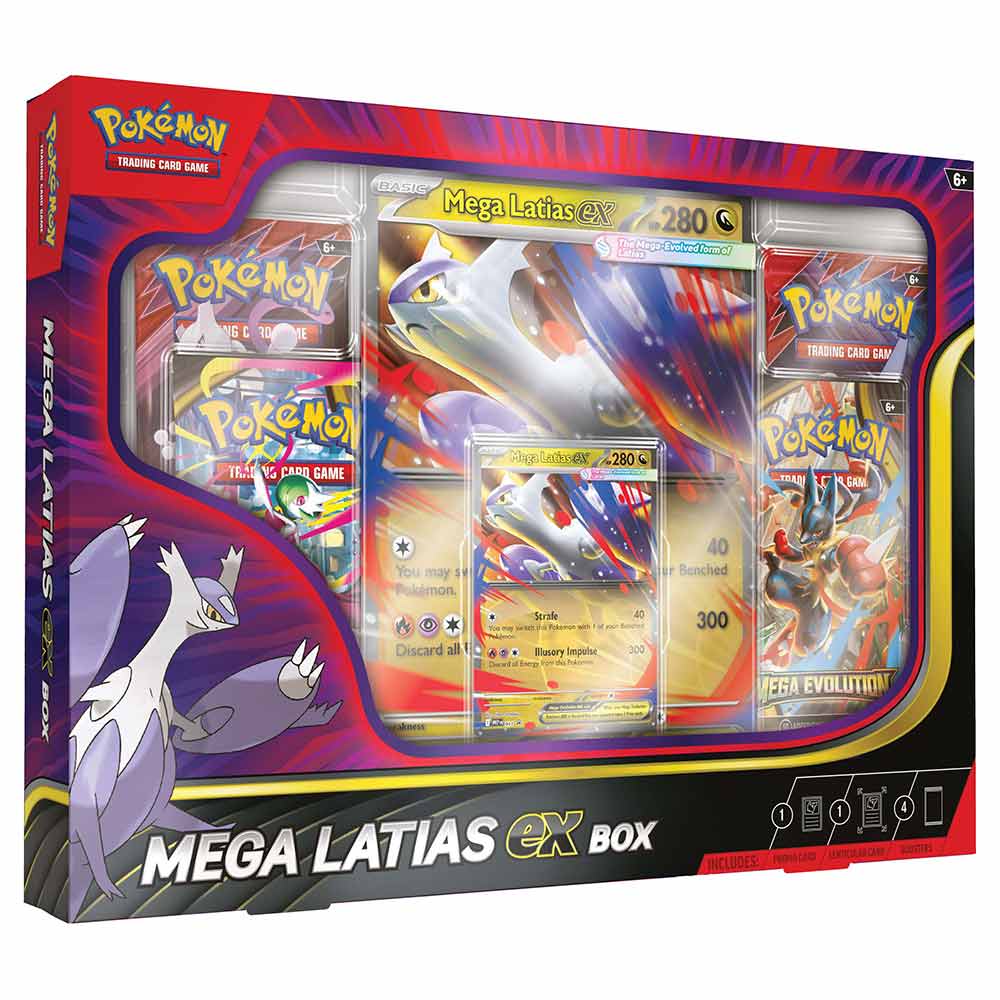 Pokémon TCG: Mega Latias ex Box – Promo Cards & Booster Packs Collection