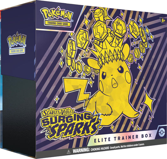 Pokémon TCG: Scarlet & Violet — Surging Sparks Elite Trainer Box