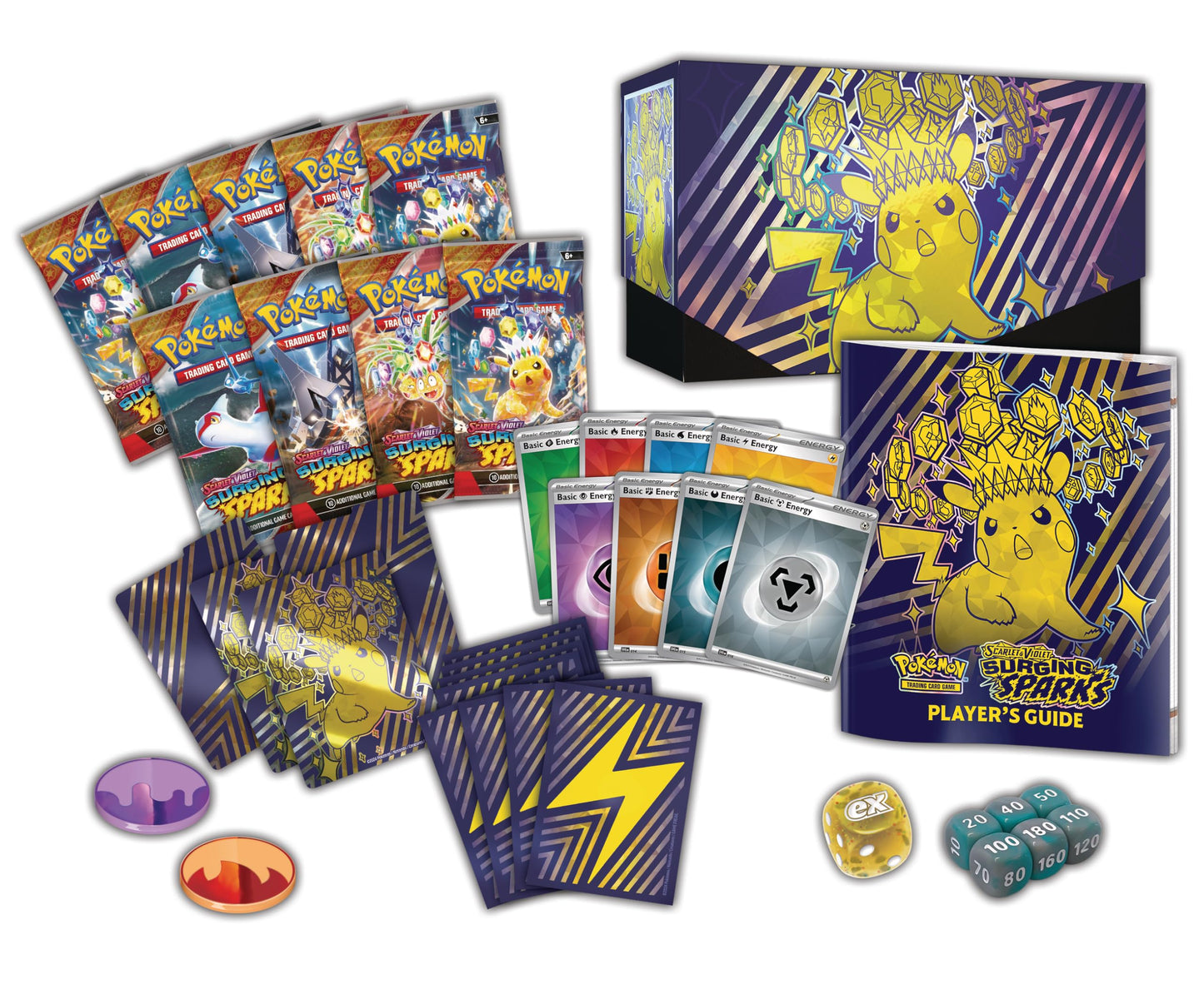 Pokémon TCG: Scarlet & Violet — Surging Sparks Elite Trainer Box