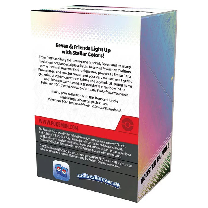 Pokémon TCG Scarlet & Violet 8.5: Prismatic Evolutions Booster Bundle