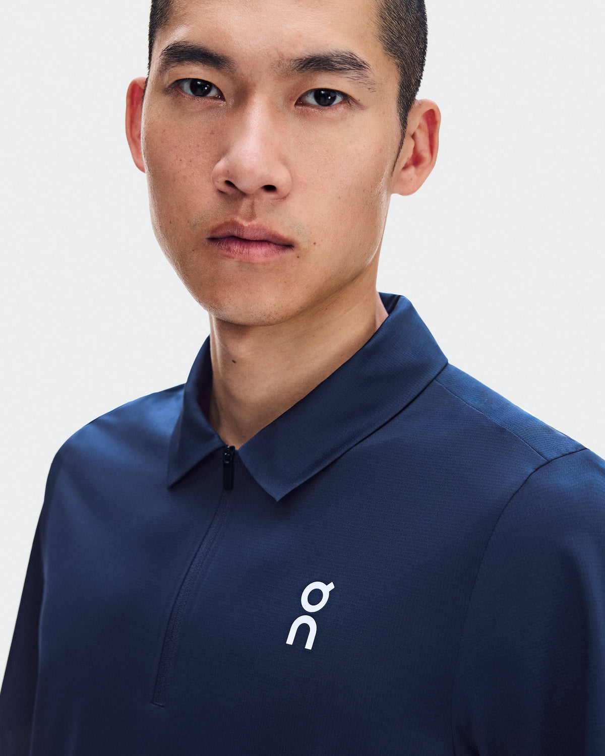 On Men's Court Polo Inkwell – official product gallery image 4