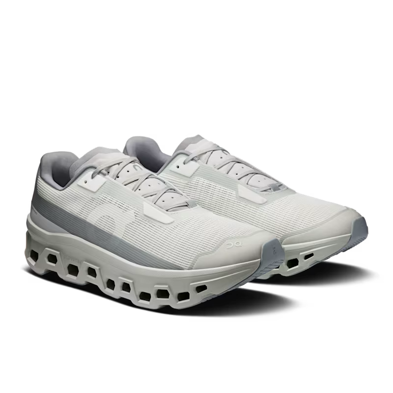 On Cloudmonster Void Men's Shoes - Rock White
