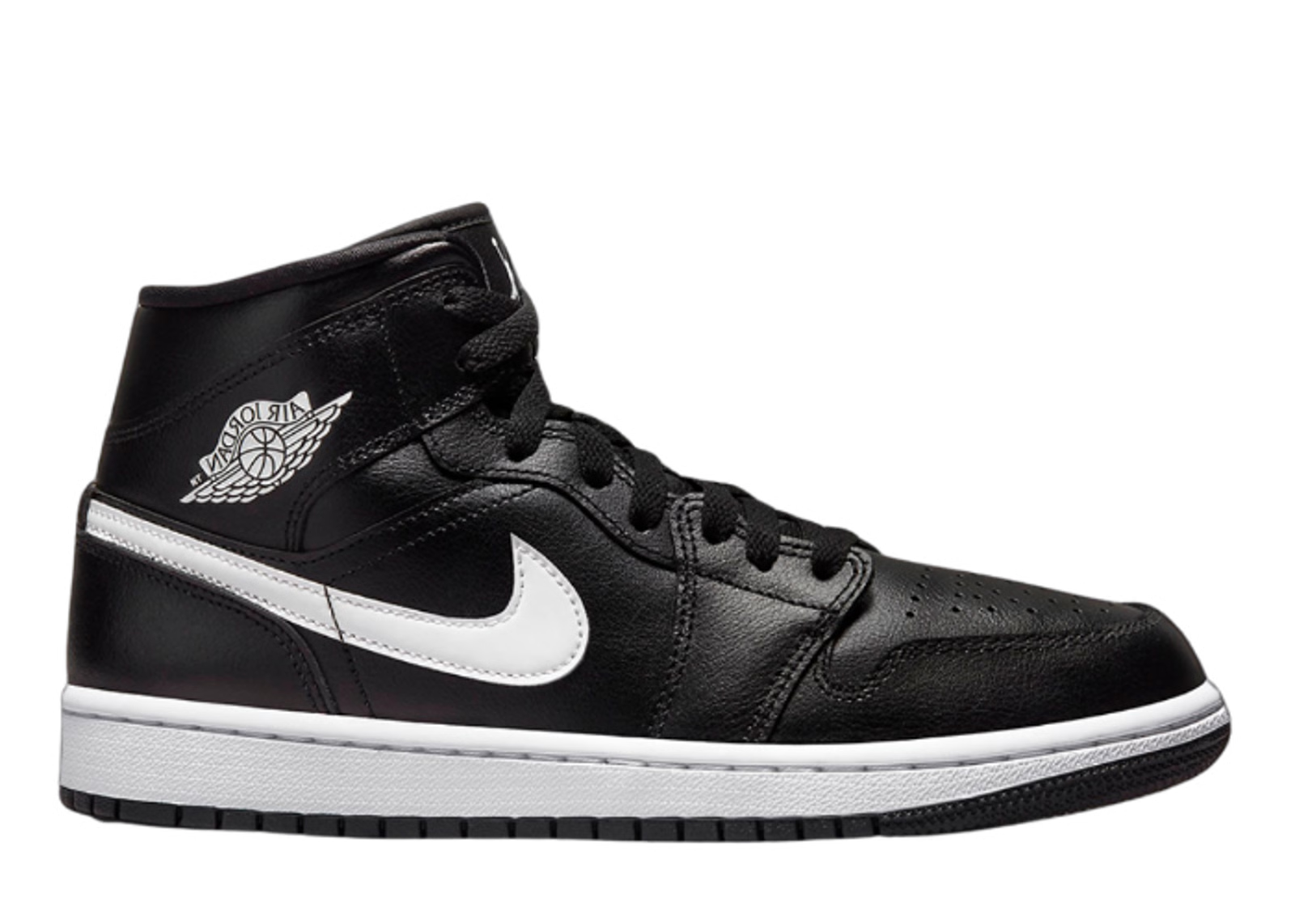 Jordan 1 Mid Black Panda - Laceupclub