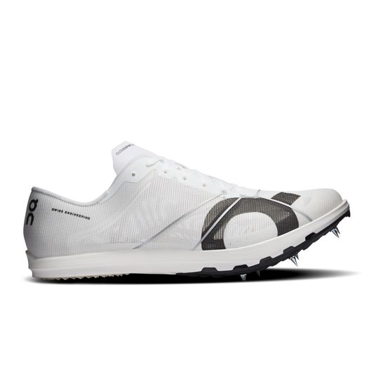 On Cloudspike XC - Cross-Country Shoe For Men - White / Black
