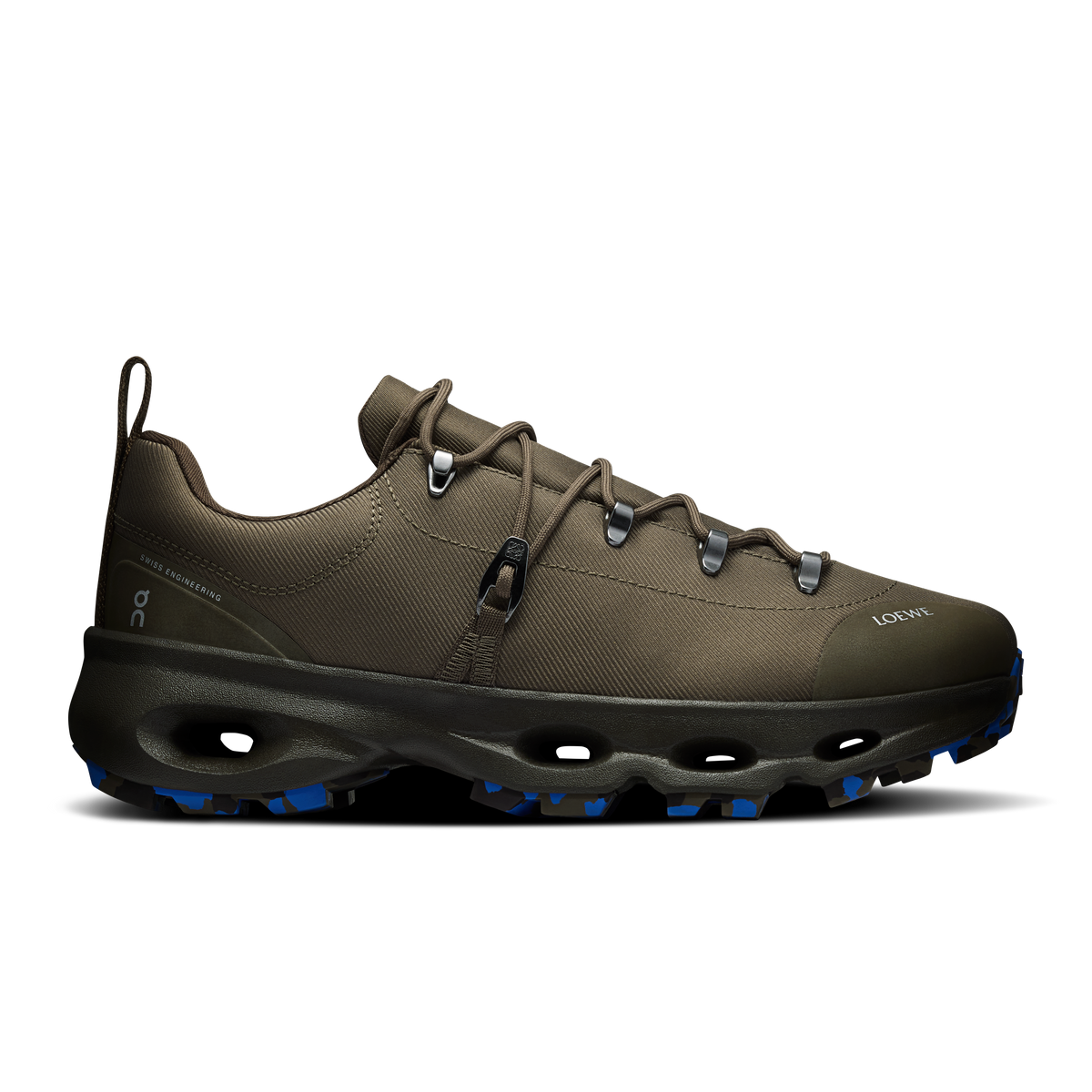 On × LOEWE Cloudsolo Hiker men's Dark Khaki shoe