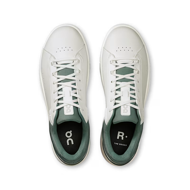On THE ROGER Advantage Men's Shoes - White Olive