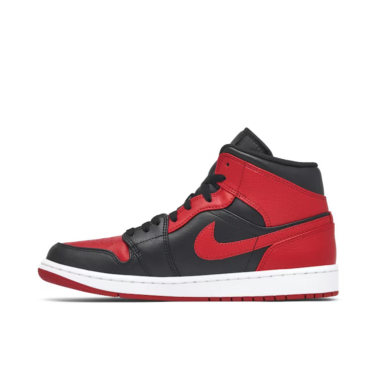 Air Jordan 1 Mid “Banned” – Black Gym Red