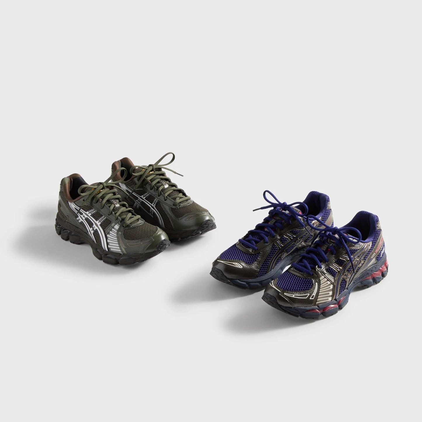 Kith × ASICS Kayano 12.1 Captain America vs Guile Double Box