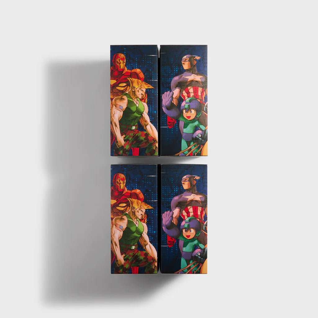 Kith × ASICS Kayano 12.1 Captain America vs Guile Double Box