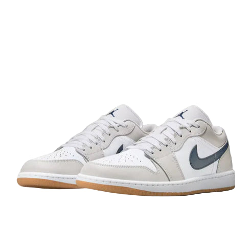 Air Jordan 1 Low Midnight Navy Neutral Grey