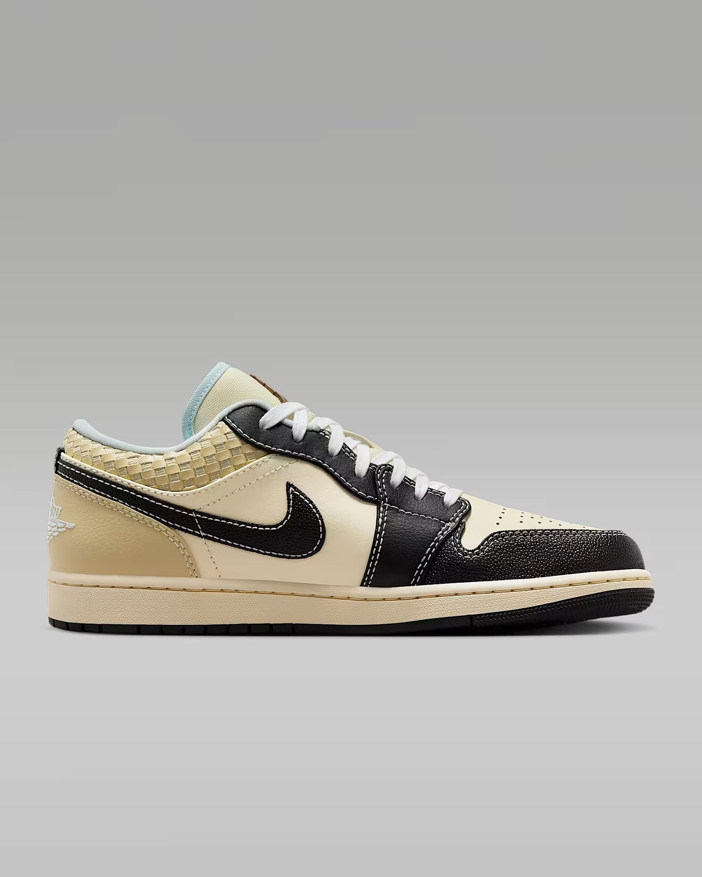 Jordan 1 Low SE Coconut Milk Black Muslin