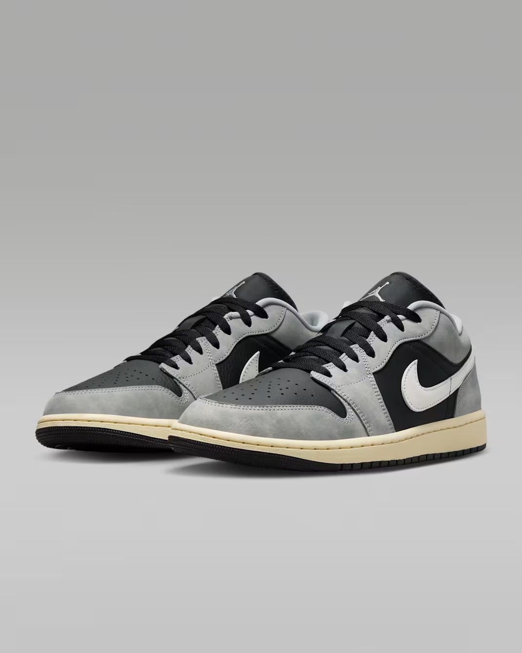 Air Jordan  1 Low SE – Light Smoke Grey / Sail / Muslin / Black