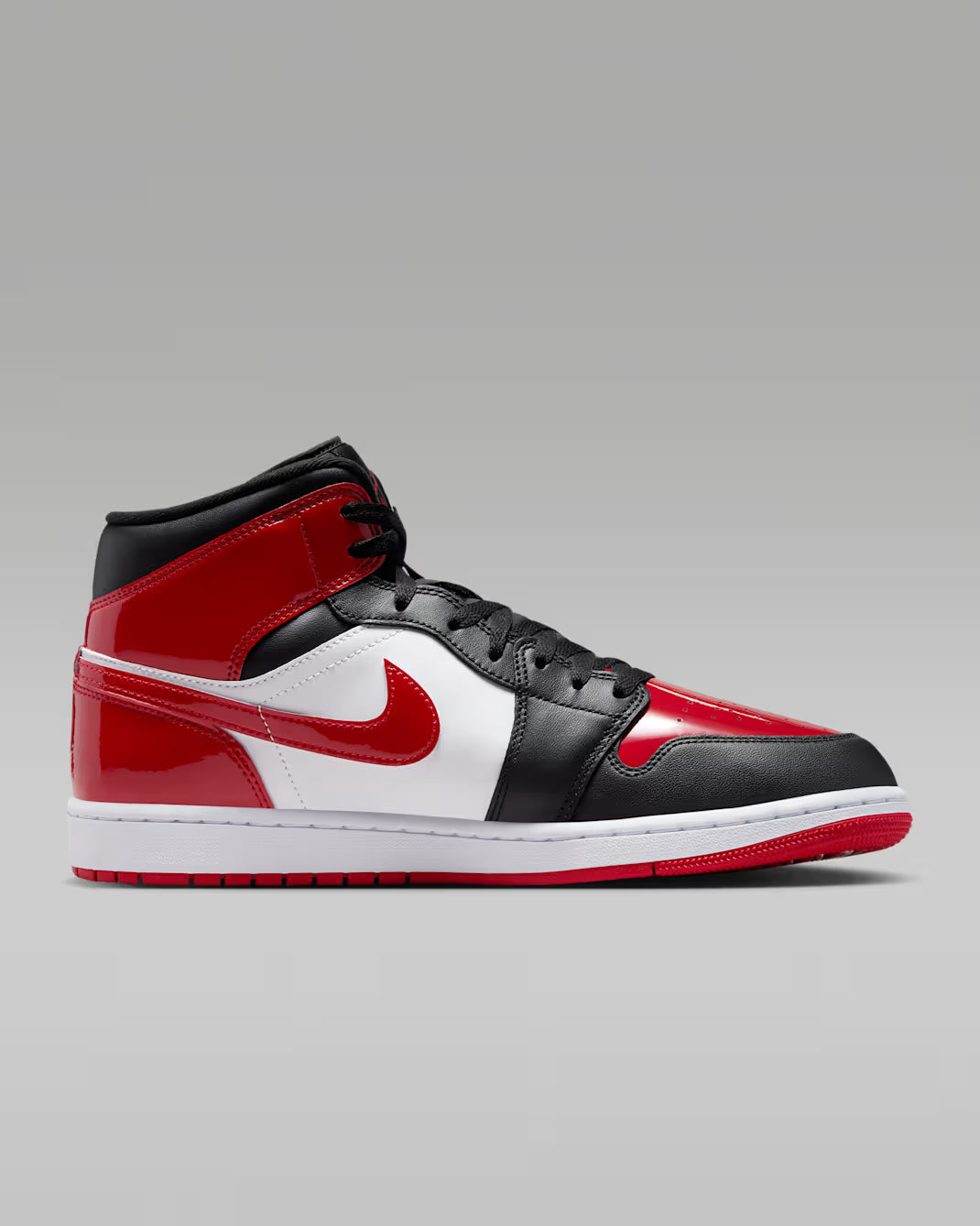 Air Jordan 1 Mid SE “Patent Bred Toe”
