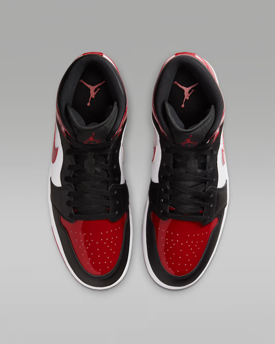 Air Jordan 1 Mid SE “Patent Bred Toe”