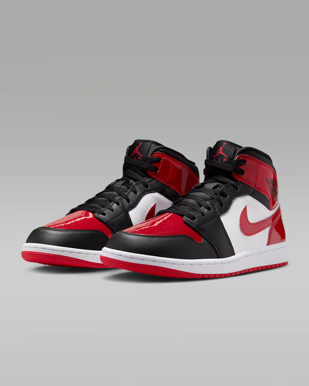Air Jordan 1 Mid SE “Patent Bred Toe”