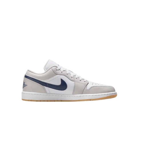 Air Jordan 1 Low Midnight Navy Neutral Grey