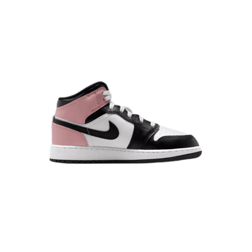 Air Jordan 1 Mid Rust Pink (GS) – Grade School Sneakers - Laceupclub